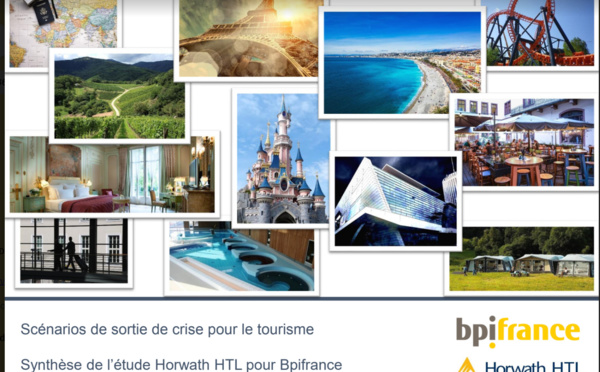 Etude Horwath HTL pour Bpifrance : scénarios de sortie de crise pour le tourisme