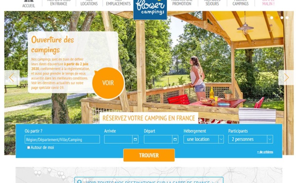 Flower Campings en ordre de marche pour l'été