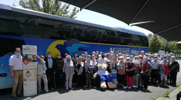 Brit Hotel Le Transat à Saint-Malo a accueilli son 1er groupe post-confinement le 22 Juin