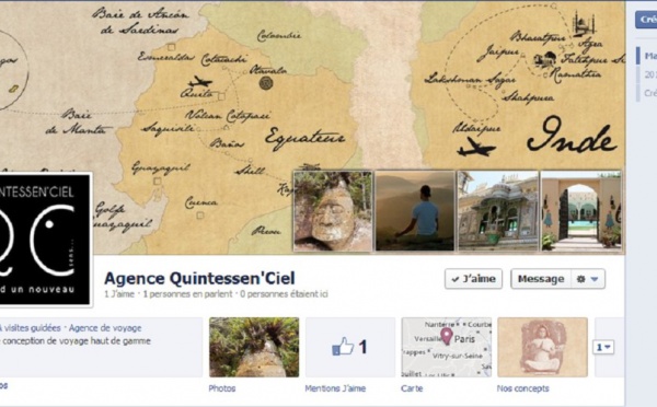 II. Quintessen'Ciel : " Facebook, outil de valorisation, plutôt qu'outil de vente..."