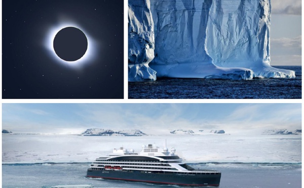 Ponant annonce une nouvelle croisière pour assister à l'éclipse solaire totale en décembre 2021