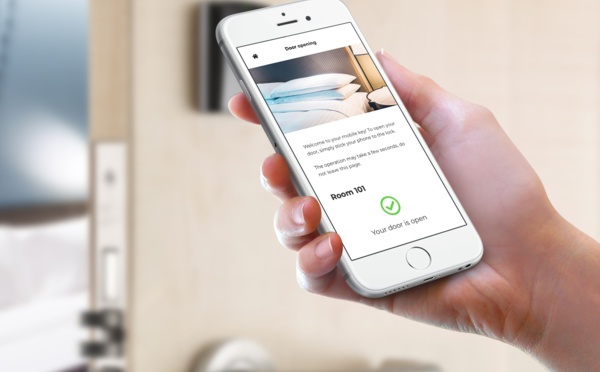 Hôtellerie : LoungeUp lance une clé sur mobile 