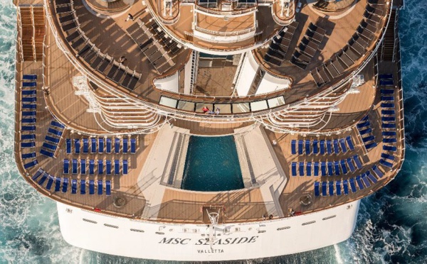 MSC Croisières : pour la 1er fois le MSC Seaside sera en Europe