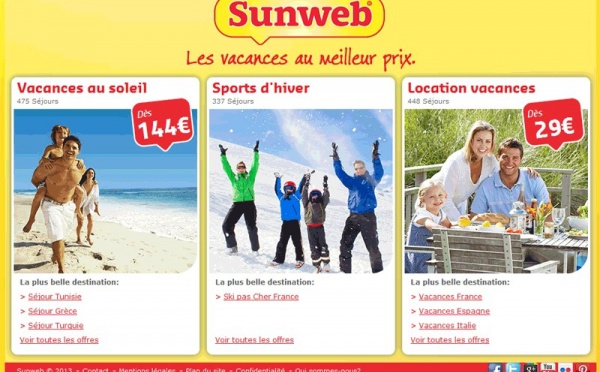 Reprise de TravelHorizon : Sunweb Vacances donne un coup d'accélérateur au marché français