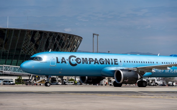 Côte d'Azur : La Compagnie signe son retour sur le tarmac niçois 