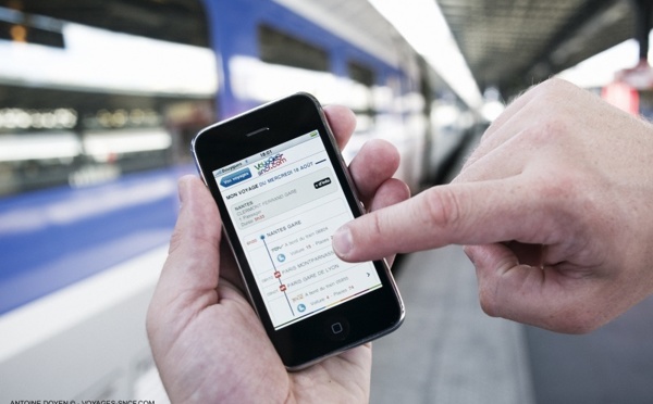 Voyages-sncf : les réservations sur mobiles ont explosé cet été