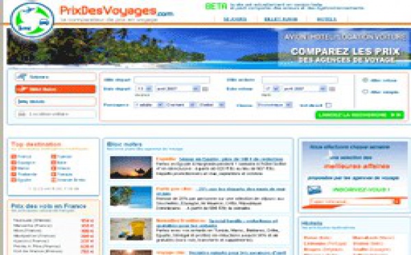 PrixDesVoyages.com lance HoyMeVoy.com en Espagne