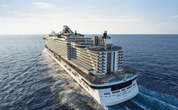 Caraïbes : MSC Croisières ouvre les ventes du MSC Seascape