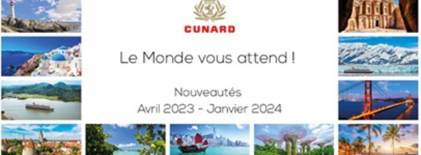 Cunard : 4 transatlantiques avec accompagnement francophone en 2023