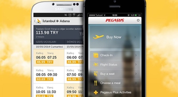 Pegasus Airlines : nouvelle application mobile