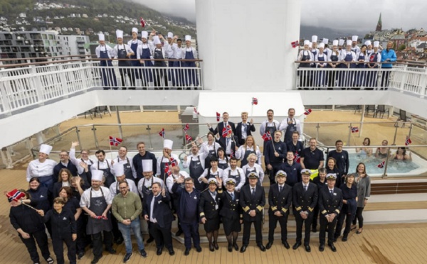 Le Havila Castor a largué les amarres pour son voyage inaugural