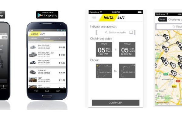 Location de voitures : Hertz inaugure sa 1ère agence digitalisée à Paris