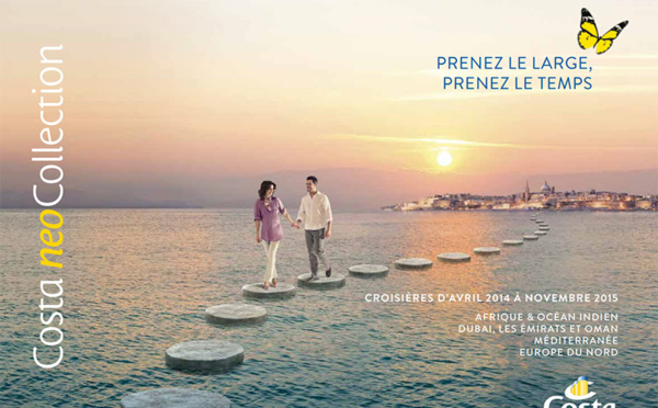 Costa Croisières dévoile sa première brochure neoCollection