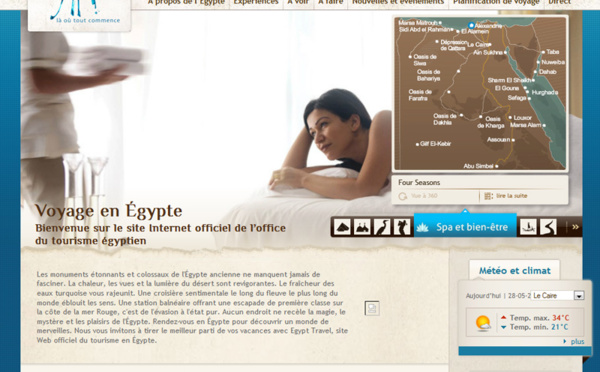 Egypte : l’Office de Tourisme se dote d'une application mobile