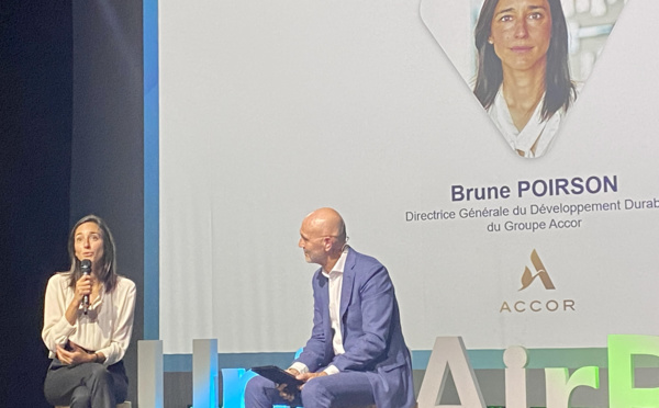 Brune Poirson (Accor) : "il ne faut pas encourager la réaccélération du voyage d’affaires"