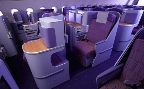 Thai Airways: 10 Reasons (minus 2) to recommend the Royal Silk to your Business Travelers