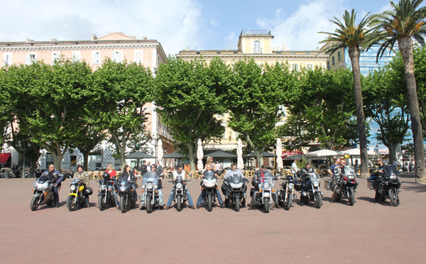 Les Motards du Tourisme 2014 à l'assaut du Cap Corse (vidéo)