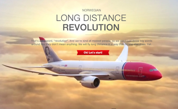 Norwegian launches its first low-cost flights between Europe and the USA