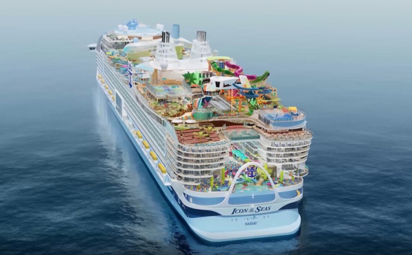 Royal Caribbean dévoile les premières images de l'Icon of the Seas