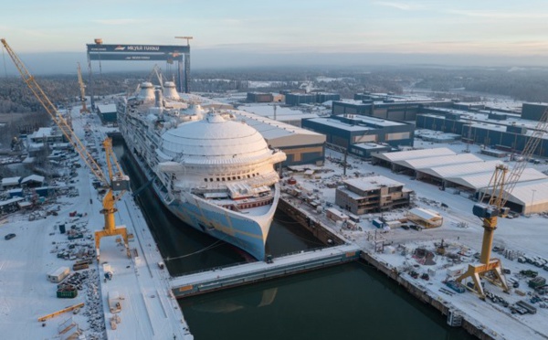 Royal Caribbean : mise à l'eau de l'Icon of the Seas