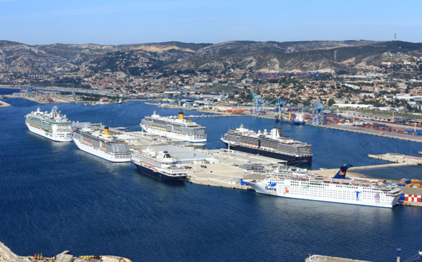 Marseille : 7 navires et 15 000 croisièristes lundi 22 septembre 2014 !