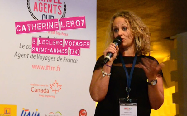 Travel Agents Cup : C. Leroy (E. Leclerc Voyages), meilleure agent de voyages de France ! (VIDEO)