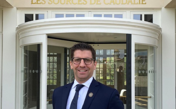 Nicolas Gachet nommé directeur général des Sources de Caudalie