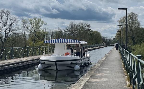 Tourisme fluvial : Les Canalous lancent le premier bateau à hydrogène de France