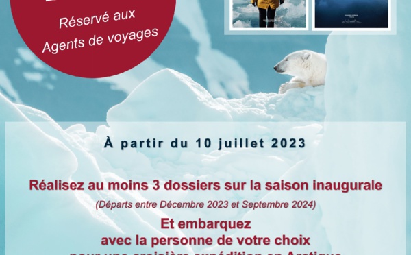 Exploris fait gagner des croisières en Arctique...