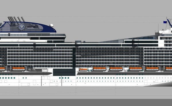 MSC Croisières : le Meraviglia, navire de Nouvelle Génération, sera livré en mai 2017