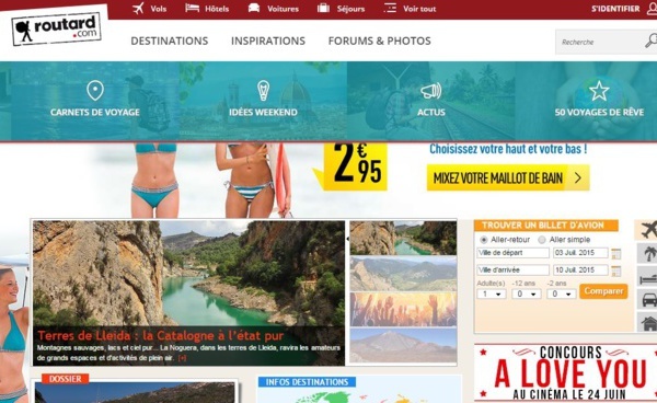 Routard.com is going to sell trips with tour-operators and comparators