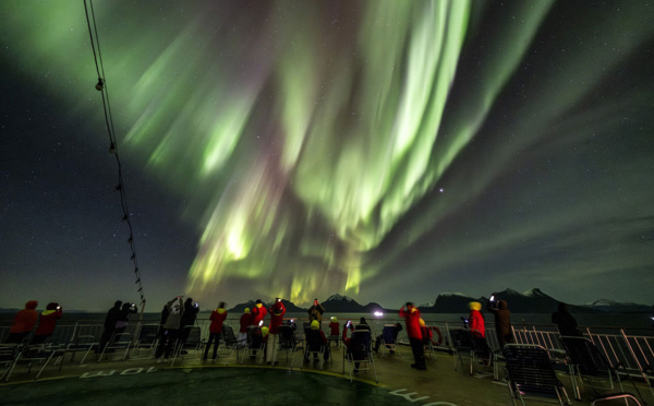 Hurtigruten, la compagnie n°1 pour voir les Aurores Boréales