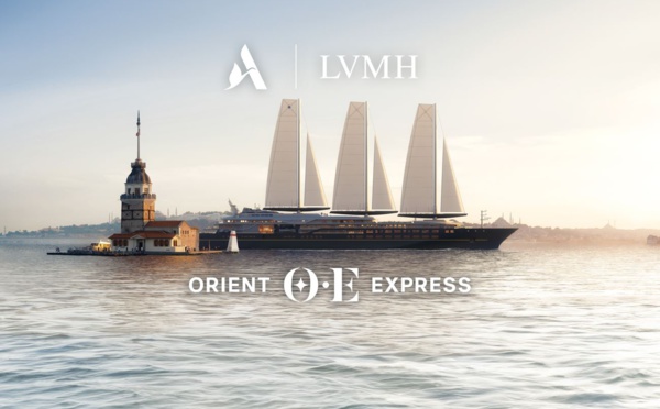 La mise à l’eau du premier voilier Orient Express est prévue en 2026 (©Orient Express/LVMH)