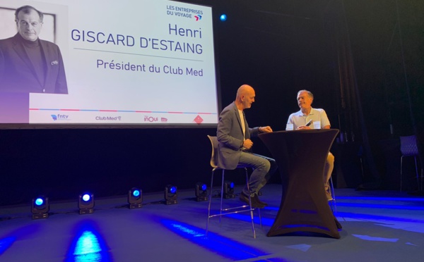 Henri Giscard d’Estaing, le président du Club Med - CE