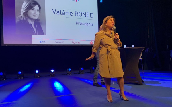 Premier congrès de Valérie Boned en tant que Présidente des Entreprises du Voyages - Photo CE