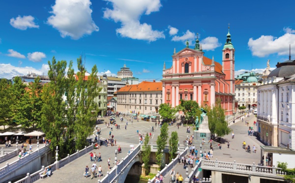 Ljubljana la capitale est la plus grande ville de Slovénie. ©Kasto - Getty Images