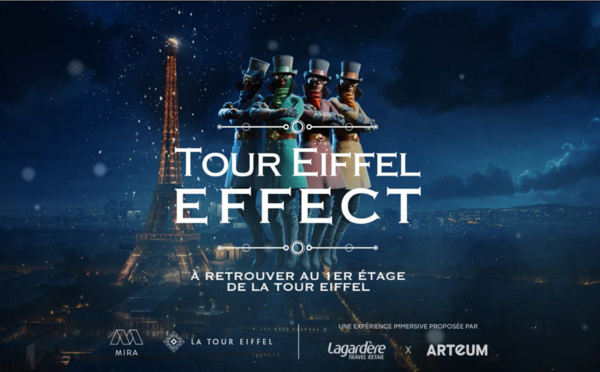 Tour Eiffel : une aventure Métavers au 1er étage  - Photo : ©Tour Eiffel Effect