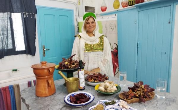 Hajer Lassoued directrice de Neapolyssa  la gardienne des traditions culinaires. MS