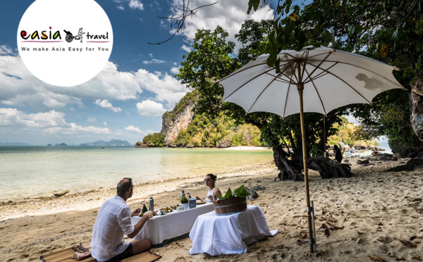 Un apéritif en amoureux © Easia Travel