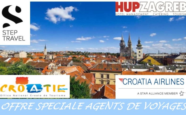 Croatie : Step Travel lance une offre spéciale AGV sur Zagreb