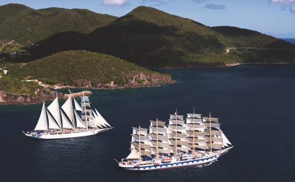 Star Clippers met le cap sur les Antilles anglaises depuis Saint-Martin