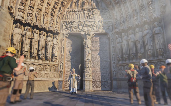 Éternelle Notre Dame : une visite virtuelle qui replonge le visiteur dans l'histoire de Notre-Dame  /crédit DepositPhoto