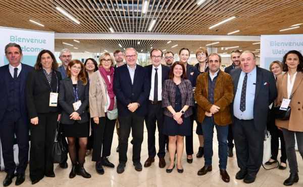 Inauguration par les équipes d'Atout France du salon Destination Vignobles début octobre - Photo Atout France X