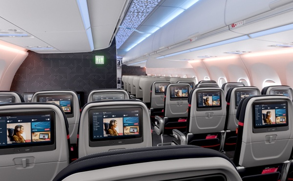 Delta Air Lines : Les A350 auront les nouvelles cabines en 2025 - DR