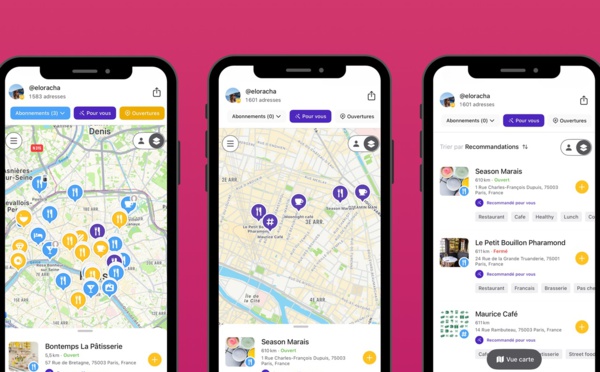 Mapstr veut faire matcher les utilisateurs avec des lieux  - DR