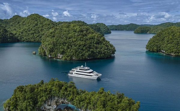 Un catamaran de luxe pour découvrir des îles méconnues - Photo : ©Four Seasons