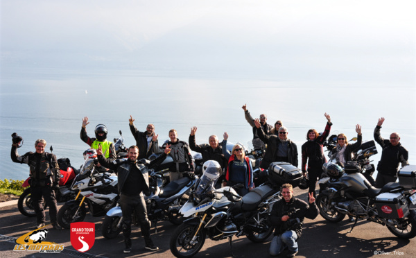 Les Motards du Tourisme sur la route du Grand Tour de Suisse