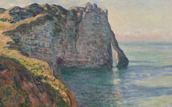 Claude Monet, La falaise d’Aval, 1885, huile sur toile, 65 x 81 cm, Musée Barberini, Potsdam - ©akg-images