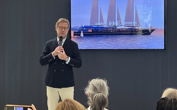 Sébastien Bazin à l'ILTM à Cannes a partagé sa vision sur l'industrie touristique (@PB)