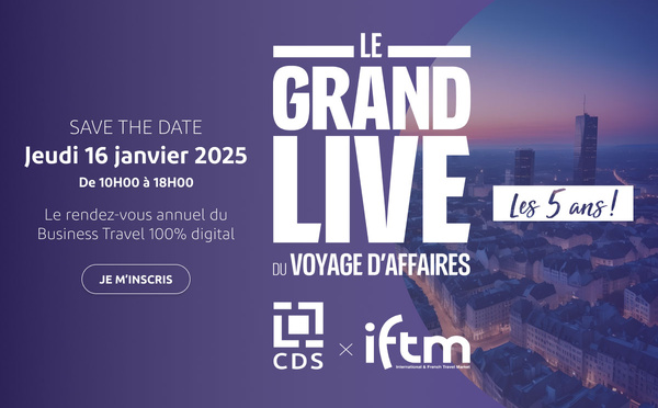 Entretien : « Le Grand Live de CDS Groupe, pour une vision globale du voyage d’affaires en 2025 »